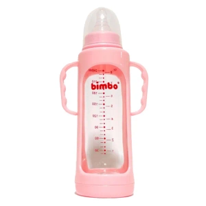 Т003 БУТЫЛОЧКА С РУЧКАМИ СИЛ.СОСКОЙ 240МЛ  1035