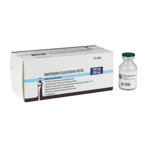 Іміпенем Циластатін-Віста порошок для приготування розчину для інфузій 0,5/0,5 г флакон №10