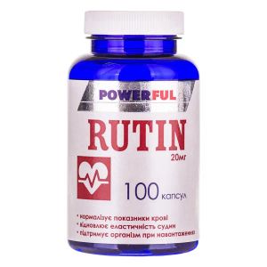 РУТИН POWERFULL КАПС. 20МГ №100