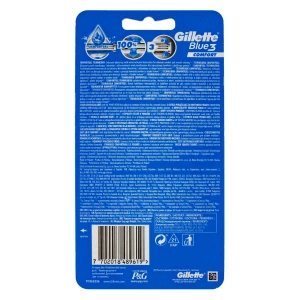 Одноразовые станки Gillette Blue3 Comfort для бритья мужские №3