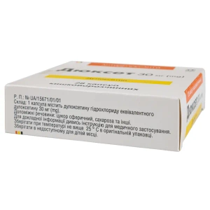 Дюксет капсули кишково-розчинні 30 мг блістер №28