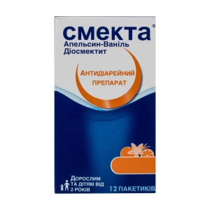 Смекта Апельсин-Ваниль порошок для оральной суспензии 3 г пакетик №12