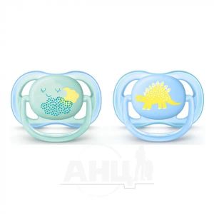 Пустышка Philips AVENT 344/20 с декором 0-6 мес для мальчика №2