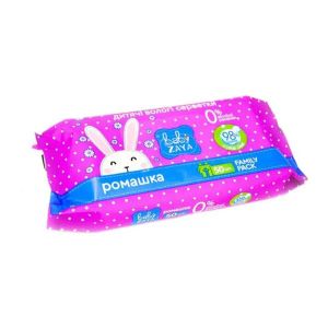 Влажные салфетки Baby Zaya ромашка №50