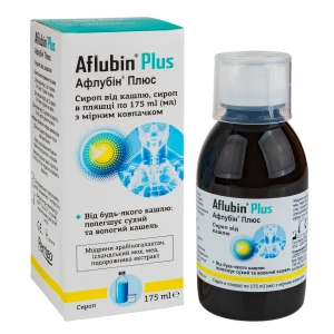 Афлубин Плюс сироп от кашля 175 мл