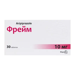 Фрейм таблетки 10 мг блістер №30