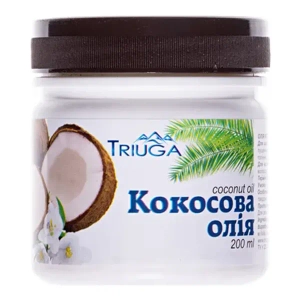 Масло кокосовое 100% натуральное 200 мл