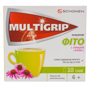 Мультигрип Фіто ехінацея саше №10
