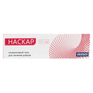 Наскар гель силиконовый для лечения рубцов 15 г