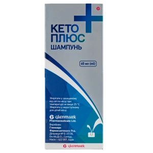 Кето Плюс шампунь флакон 60 мл