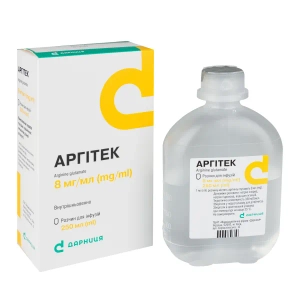 Аргітек розчин для інфузій 8 мг/мл флакон 250 мл №1