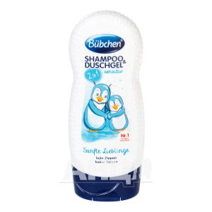 Шампунь-гель для душа Bubchen ласковый и нежный 230 мл