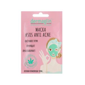 Маска для лица Dermaglin Sos Anti Acne 20 г