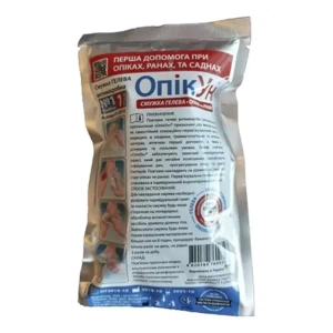 Серветка ОпікУн гелева антимікробна 50х10см №1