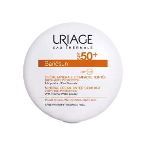 Крем-пудра Uriage Bariesun солнцезащитная SPF50 тон золотистый 10 г