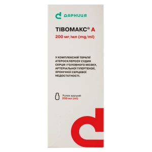 Тівомакс А розчин оральний 200 мг/мл флакон 200 мл