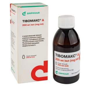 Тівомакс А розчин оральний 200 мг/мл флакон 200 мл