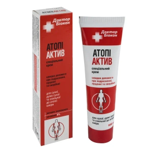 Крем Биокон Атопи Актив для сухой, очень сухой и склонной к атопии кожи серии Доктор Биокон 100 мл