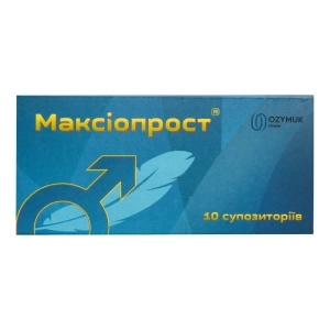 Максіопрост супозиторії №10