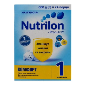 Суміш суха молочна Nutrilon 1 Комфорт 600 г