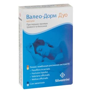 Валео-Дорм Дуо капсули №20