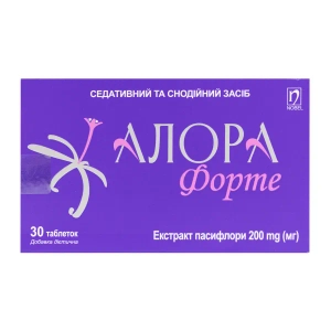 Алора форте таблетки 420 мг №30
