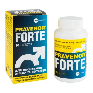 Правенор форте капсулы №30
