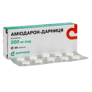 Аміодарон-Дарниця таблетки 200 мг №30