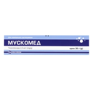 Мускомед крем 2,5 мг/г туба 30 г