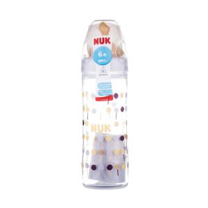 Пляшечка Nuk 250 мл + соска латексна розмір 2