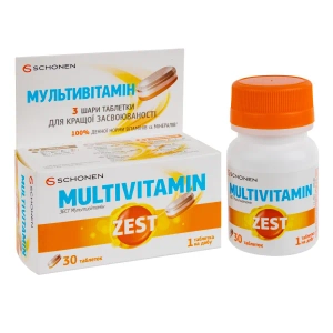 Зест Мультивитамин таблетки №30
