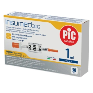 Шприц інсуліновий Insumed 1 мл №30