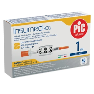 Шприц інсуліновий Insumed 1 мл №30