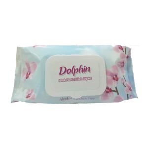 Вологі серветки Dolphin Orchid Blossom №60