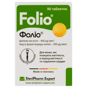 Фоліо таблетки №90