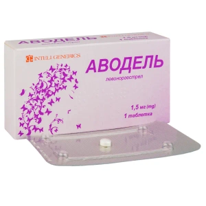 Аводель таблетки 1,5 мг блистер №1