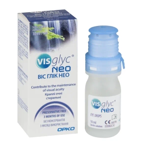 Вис Глик нео глазные капли 10 мл