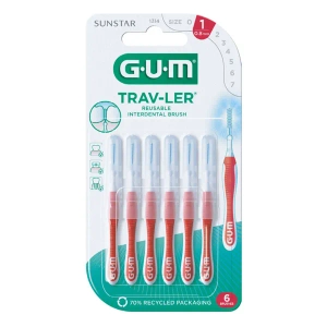 З/Щ GUM TRAVLER МЕЖЗУБНАЯ 0,8ММ