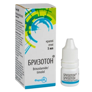 Бризотон капли глазные флакон 5 мл