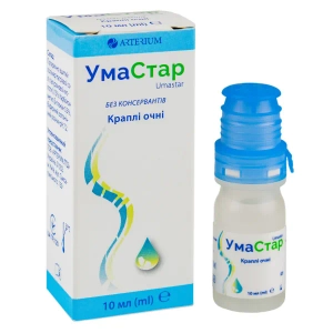 Умастар краплі очні 10 мл