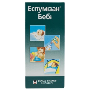 Еспумізан Бебі краплі оральні емульсія 100 мг/мл флакон 50 мл