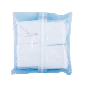 Салфетка марлевая медицинская Славна стерильная 7,5 см х 7,5 см 8-слоев №50