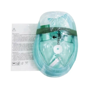 Маска кислородная для взрослых с мешком