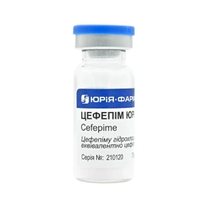 Цефепим порошок для инъекций 1000 мг №10