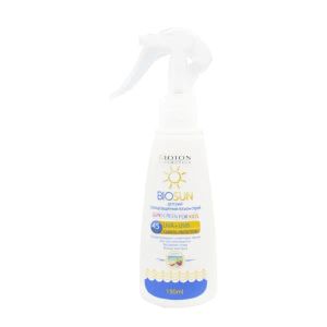 Детский солнцезащитный лосьон-спрей SPF 45 Bioton BioSun 150 мл