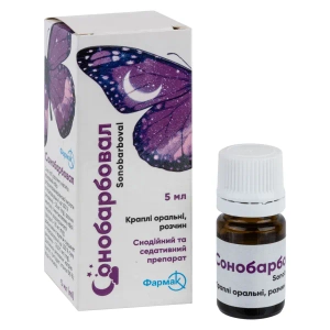 Сонобарбовал капли 5 мл