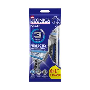 Бритвенный станок Deonica For Men 4+1