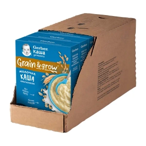 Детская каша Gerber молочная мультизлаковая 240 г