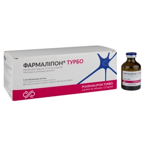 Фармалипон турбо для инфузий 12 мг/мл 50 мл флакон №10