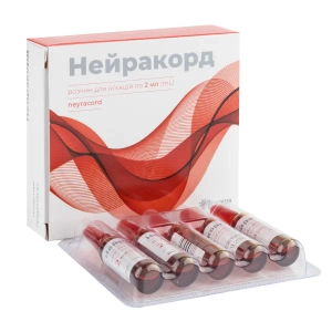 Нейракорд розчин для ін'єкцій ампула 2 мл №5